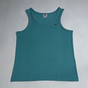 Lacoste Men’s Aqua Blue Tank Top Size 4
